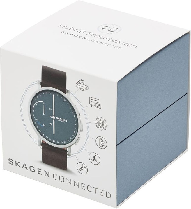 Actual product image Skagen Hagen Connected (Hybrid watch, Analogue wristwatch, 42 mm)