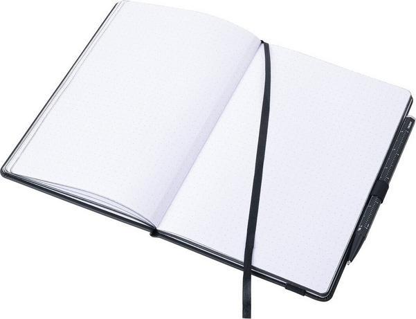 Produktbild Troika Notizblock BLACK SLIMPAD A5 (A5, Gepunktet, Harter Einband)