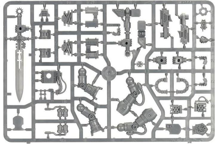 Actual product image Games Workshop Warhammer 40k - Grey Knights Nemesis Dreadknight
