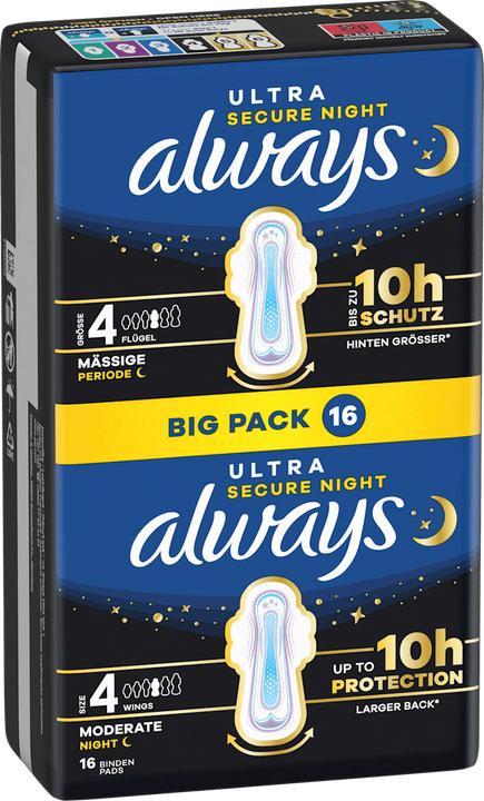 Actual product image Always Sec.Night Fl. Gr 4 Bp (16x)