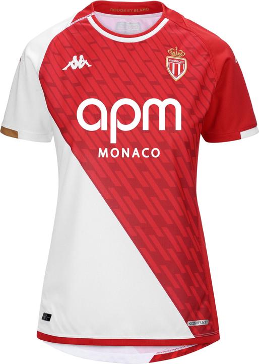 Image du produit Kappa Maillot Domicile femme AS Monaco Kombat 2023/24 (XXL)