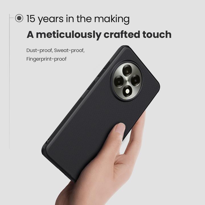 Actual product image OnePlus Back panel cover - Nillkin Super Frosted PRO Magnetic Back Cover for 13R Black (OnePlus 13R)