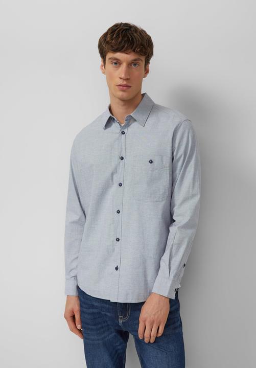 Immagine prodotto s.Oliver Hemd Regular Fit: Strukturiertes Hemd mit Brusttasche (M)