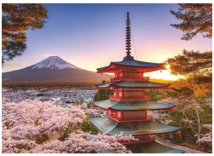 Immagine prodotto Ravensburger Ciliegi in fiore e Monte Fuji (1000 pezzi)