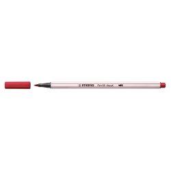 Image du produit STABILO Pen 68 brush Stylo feutre Premium (Rouge foncé, 1 x)