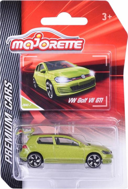 Actual product image Majorette Premium Cars VW Golf GTI, green