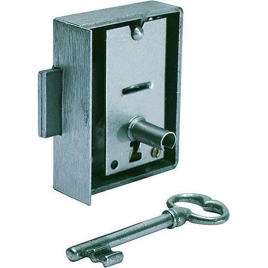 Werkstarck, Serratura + Cilindro Di Chiusura, Serrature Per Armadietti (Serratura Del Mobile)