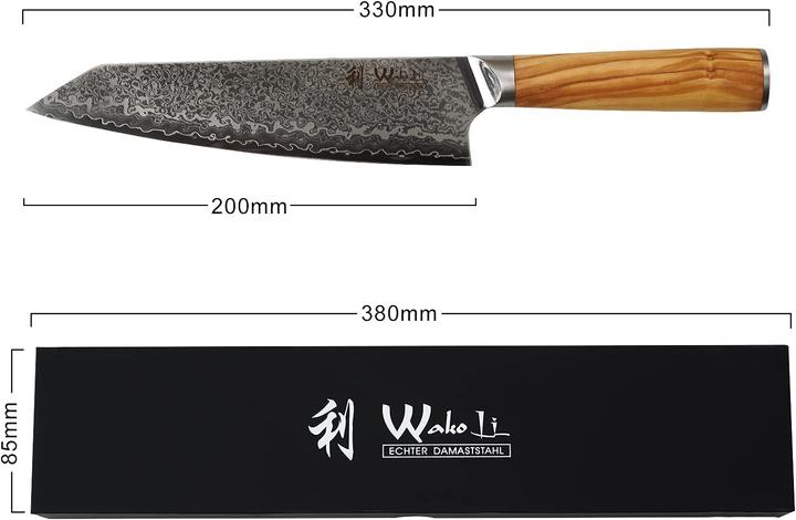 Produktbild Wakoli Kiritsukemesser (20 cm)