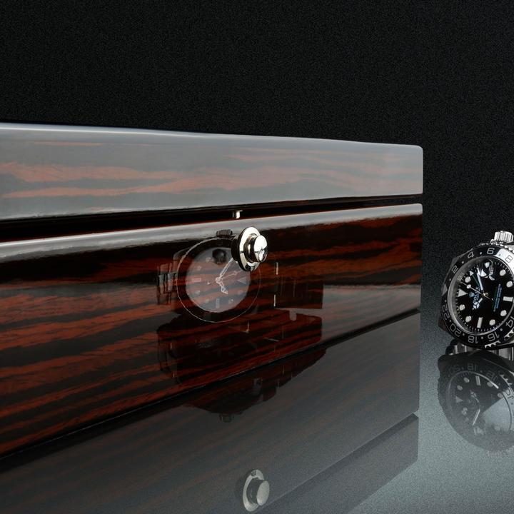 Produktbild Beco Uhrenbox Crystal 5 - Braun