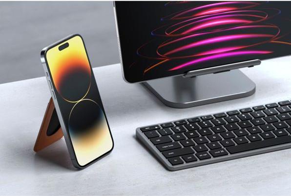 Image du produit Satechi Portefeuille magnétique Stand Brown (Apple iPhone X)