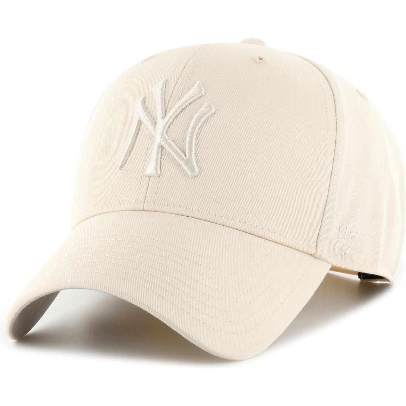 47 Brand, Herren, Cap, MLB New York Yankees, Beige, (One Size)