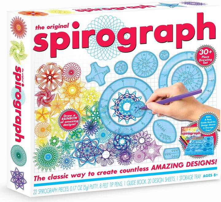 Actual product image Sheny Spirograph game set with markers