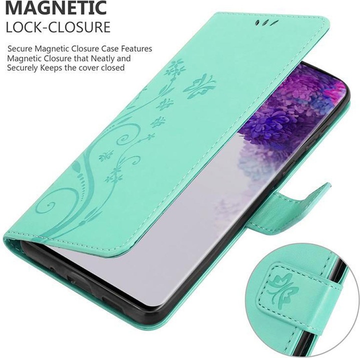 Produktbild Cadorabo Flower Book Cover (Samsung Galaxy S20 Ultra)