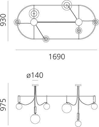 Immagine prodotto Artemide Nh (E14, 3772 lm)