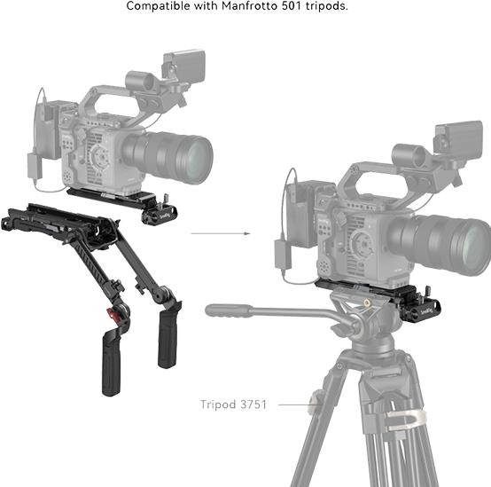 Produktbild SmallRig 4274 Shoulder Rig Kit (Pro) (Schulterstativ)