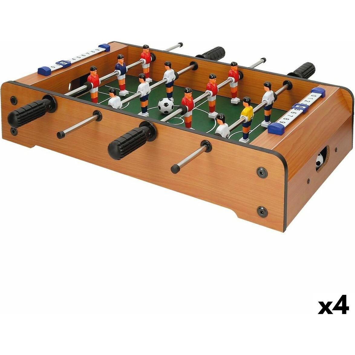 Colorbaby Tischfussball 50 x 9,5 x 31 cm (4 Stück)