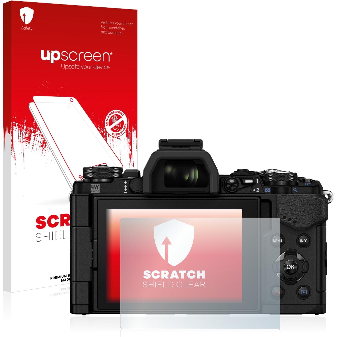 upscreen Scratch Shield Displayschutz (Displayschutz, OM-D E-M5 Mark II), Kameraschutz, Transparent