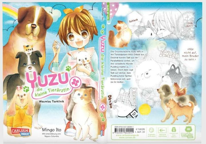 Immagine prodotto Yuzu - il piccolo veterinario 3 (Mingo Ito, Tedesco)