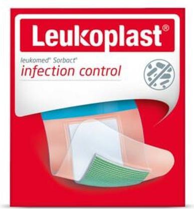 Produktbild BSN Leukoplast Leukomed Sorbact 7.2x5cm steril 3 Stk (3 x)