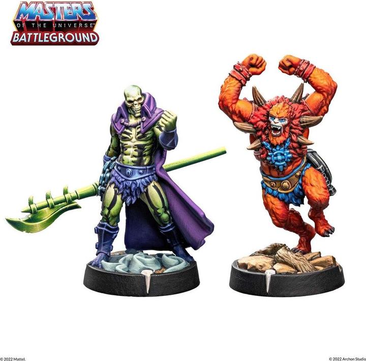 Actual product image Archon Studio ARCD0003 - Masters of the Universe Battleground - Wave 1 Evil Warriors Faction, (DE Expansion) (German)