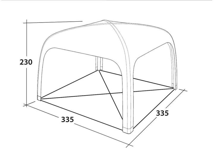 Produktbild Outwell Air Shelter Zelt