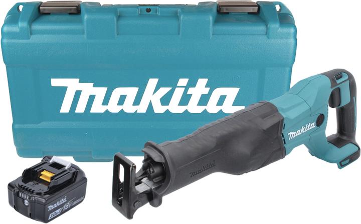 Immagine prodotto Makita DJR 186 F1K 18V Seghetto diritto a batteria in valigetta da trasporto + 1x Batteria BL 1830 3