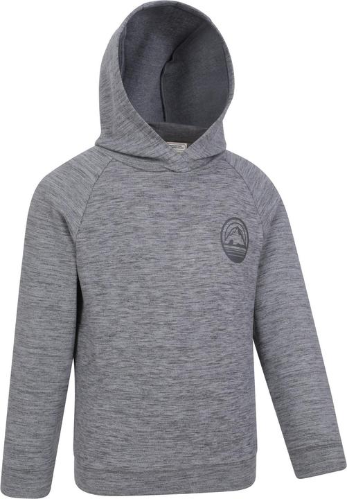 Immagine prodotto Mountain Warehouse Strath Felpa con Cappuccio Mélange Supermorbido Bambini (140)