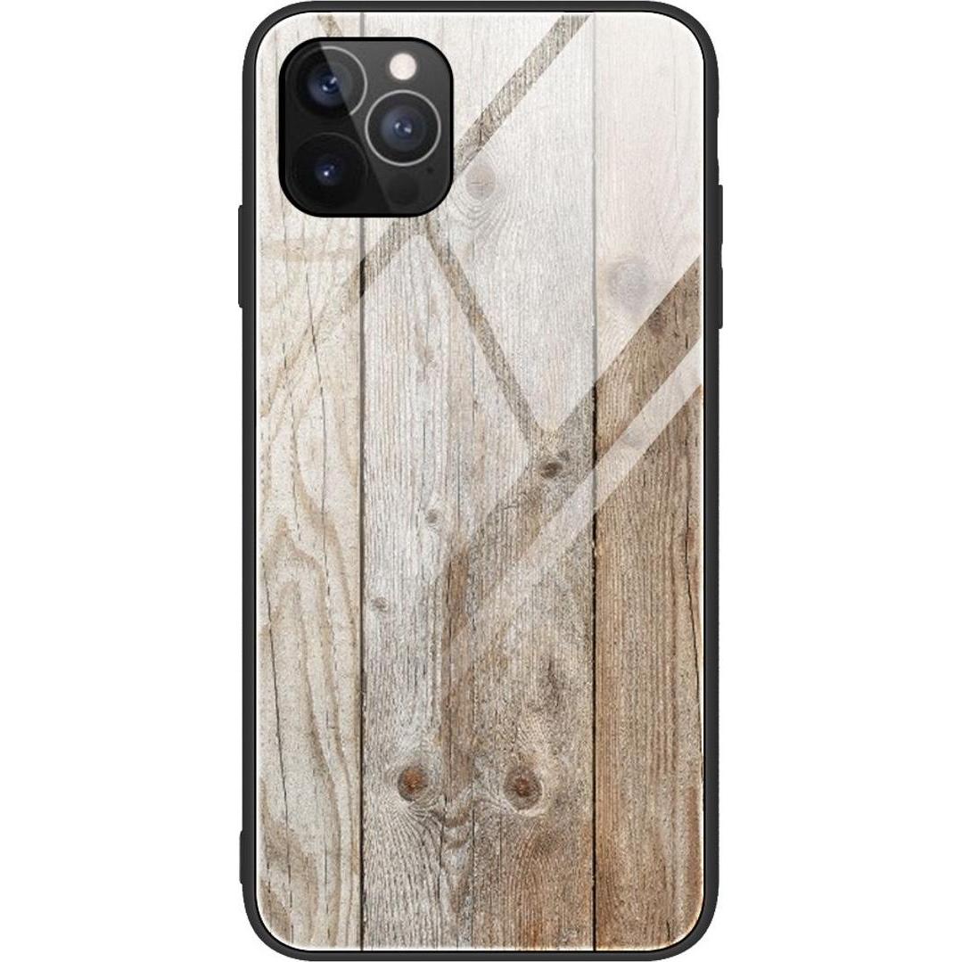 König Design Hülle Handy Schutz für Apple iPhone 12 13 14 Pro Max mini Plus Case Glas Cover (Apple iPhone 12 mini), Smar...