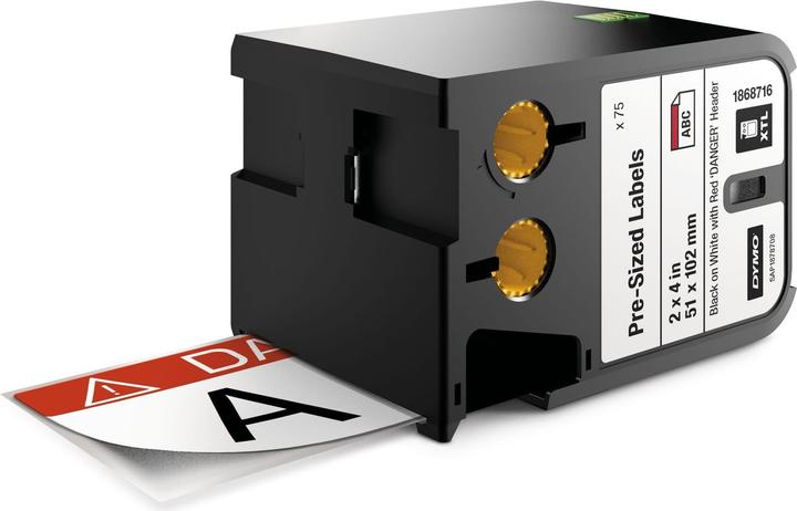 Image du produit Dymo XTL Pre-Printed 'DANGER' (5.10 cm)