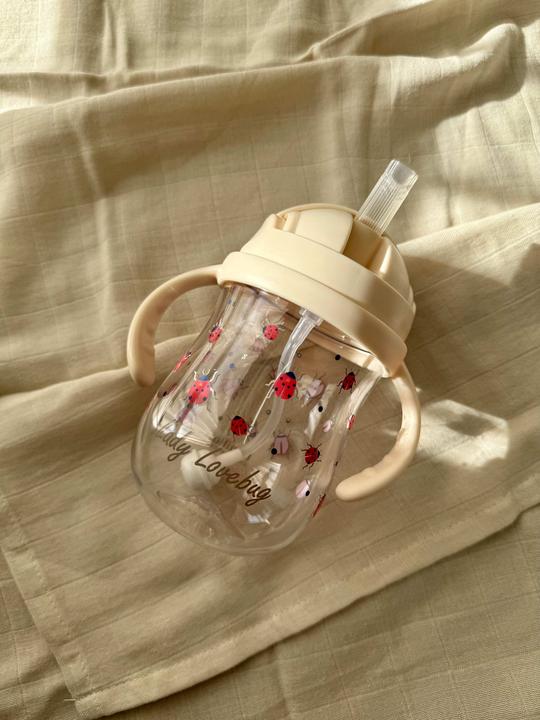 Image du produit Copenhagen Vanilla - Straw Bottle - Tritan - Ladybug - 300 ml (STBS7825) (0.30 l)