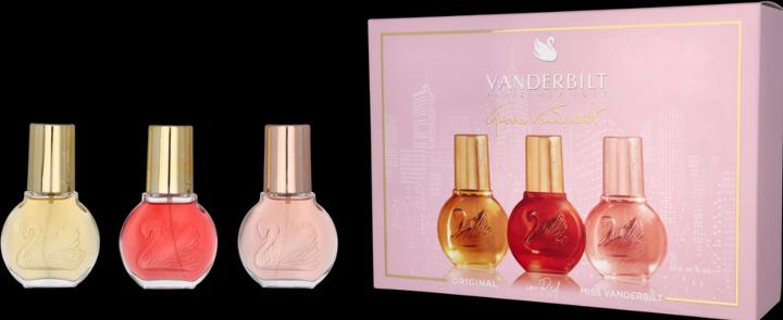 Produktbild Gloria Vanderbilt Set Vanderbilt N1 30ml In Red 30ml Miss 30ml@ (Parfum set)