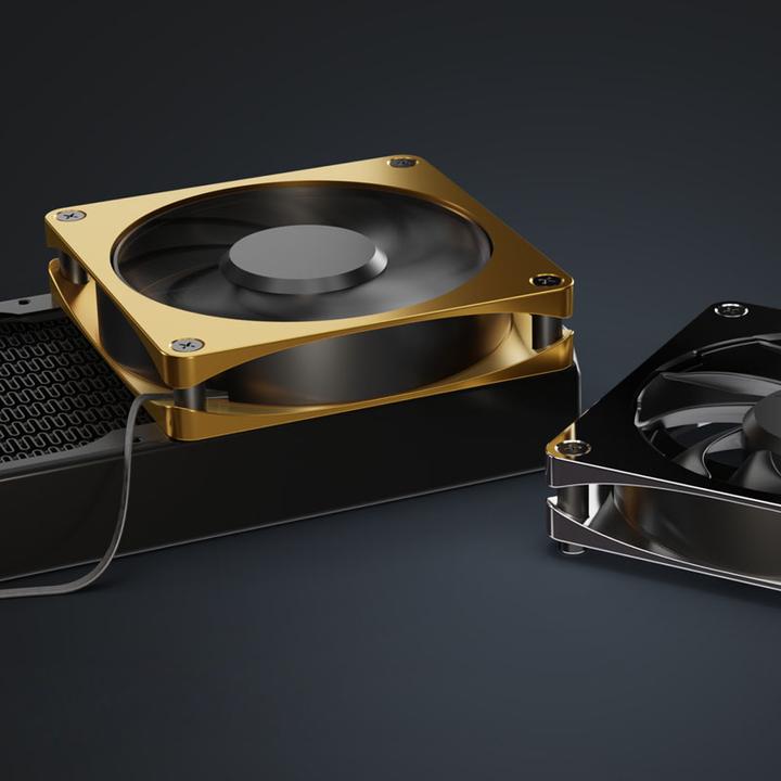 Produktbild Alphacool Apex Stealth Metall (120 mm, 1 x)