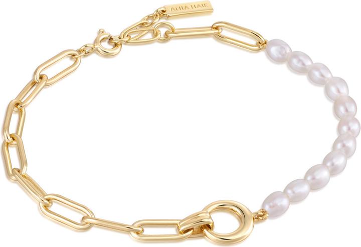 Immagine prodotto Ania Haie Bracciale Power con perle (16.50 cm, 925 Argento)