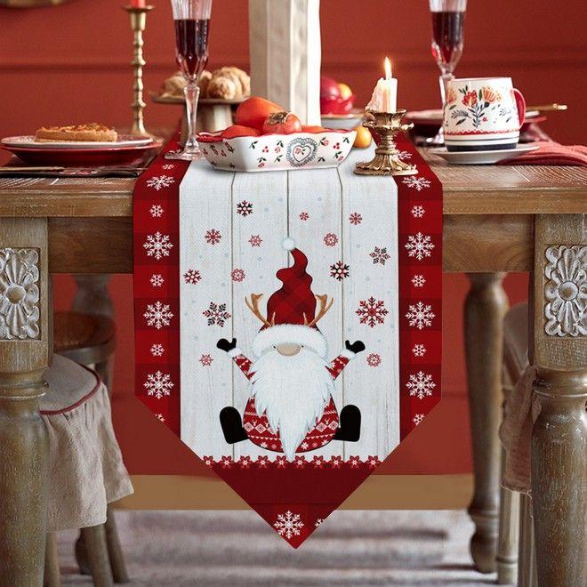 Produktbild MU Style Festa Series Tischläufer für Weihnachten (229x33 cm)