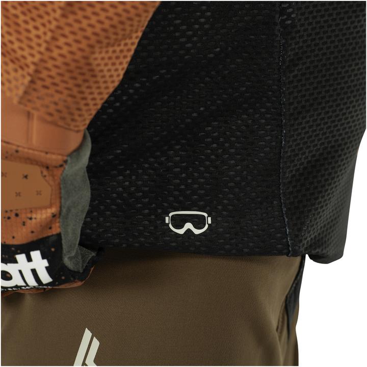 Actual product image Leatt MTB Gravity 4.0 Jersey Jr rust M (M)