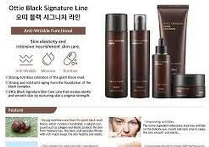 Actual product image Ottie Black Signature Ampoule Serum 50ml (50 ml)