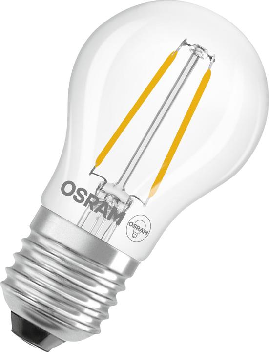 Osram LED Leuchtmittel Retrofit CLASSIC P 25 CL 18. W/2700 K E27 (E27, 1.80 W, 250 lm, 1 x, D)