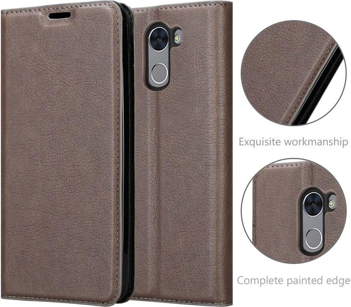 Actual product image Cadorabo Book Invis. Magnetic cover (Huawei Y7 Prime (2017))