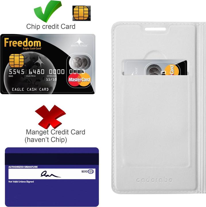 Produktbild Cadorabo Book Classy Style Hülle (Samsung Galaxy S8+)