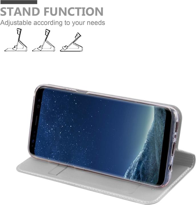 Produktbild Cadorabo Book Classy Style Hülle (Samsung Galaxy S8+)