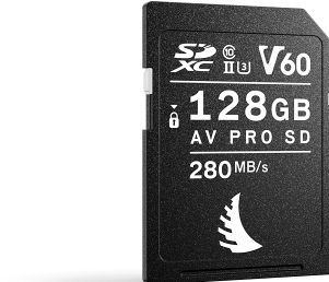 Image du produit Angelbird AV PRO V60 (128 Go, SDXC, U3, UHS-II)
