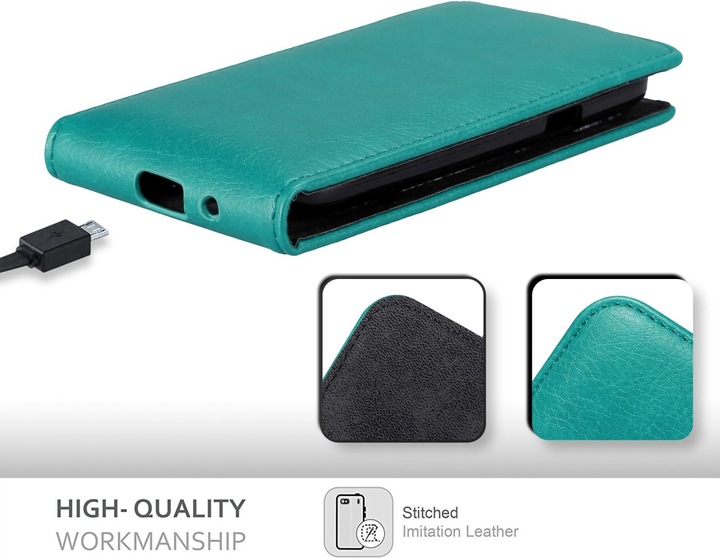 Productafbeelding Cadorabo Flip als Invis hoes (Samsung Galaxy S4 mini)