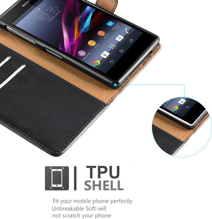 Image du produit Cadorabo Housse Luxury Book (Sony Xperia Z)