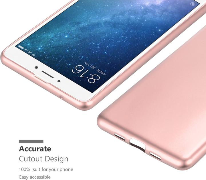Actual product image Cadorabo Bumper TPU Matt Metallic (Mi Max 2)
