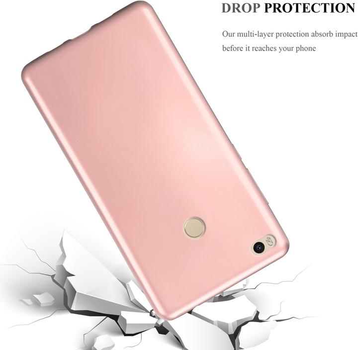 Actual product image Cadorabo Bumper TPU Matt Metallic (Mi Max 2)