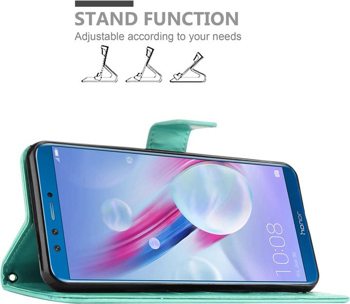 Productafbeelding Cadorabo Bloemen Boekomslag (Honor 9X Lite)