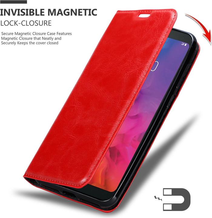 Productafbeelding Cadorabo Boek Invis. Magnetisch deksel (LG Q9)