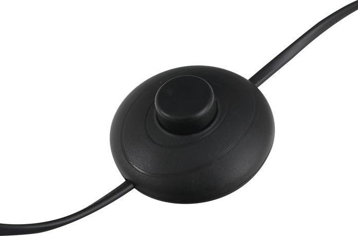 Actual product image Swisshandel24 Set of 3 lamps 2 table lamp(ø38 x 158H cm) + 1 floor lamp(ø30 x 62H cm) Metal, PS, polyester, cotton (E27)