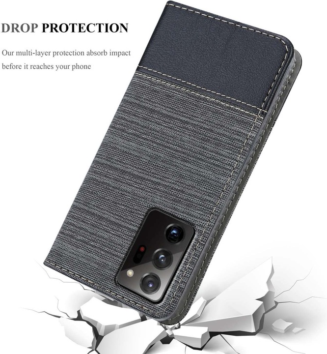 Actual product image Cadorabo Case Jeans Book (Samsung Galaxy Note 20 Ultra)