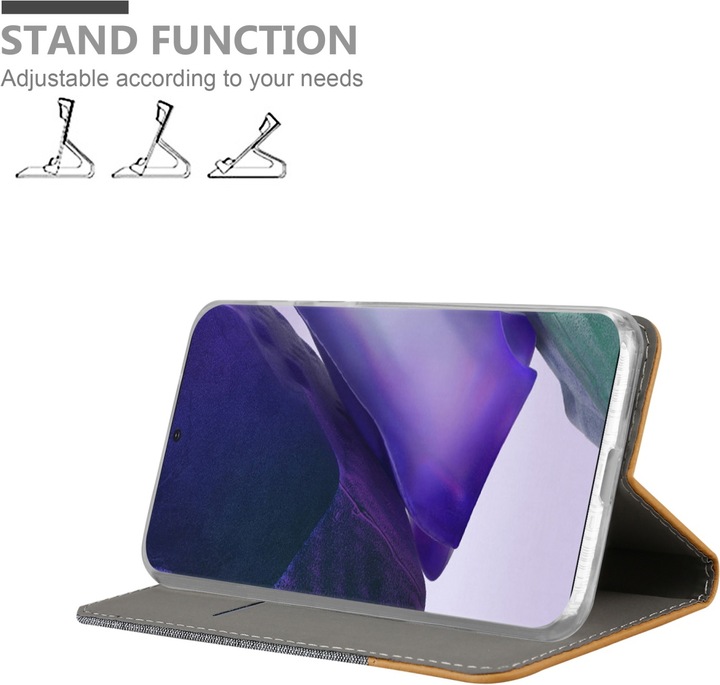Actual product image Cadorabo Case Jeans Book (Samsung Galaxy Note 20 Ultra)